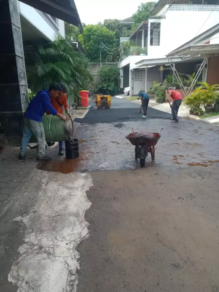 Aspal hotmix Depok kota