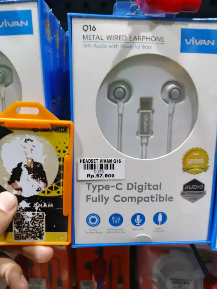 HEADSET VIVAN TYPE C Q16