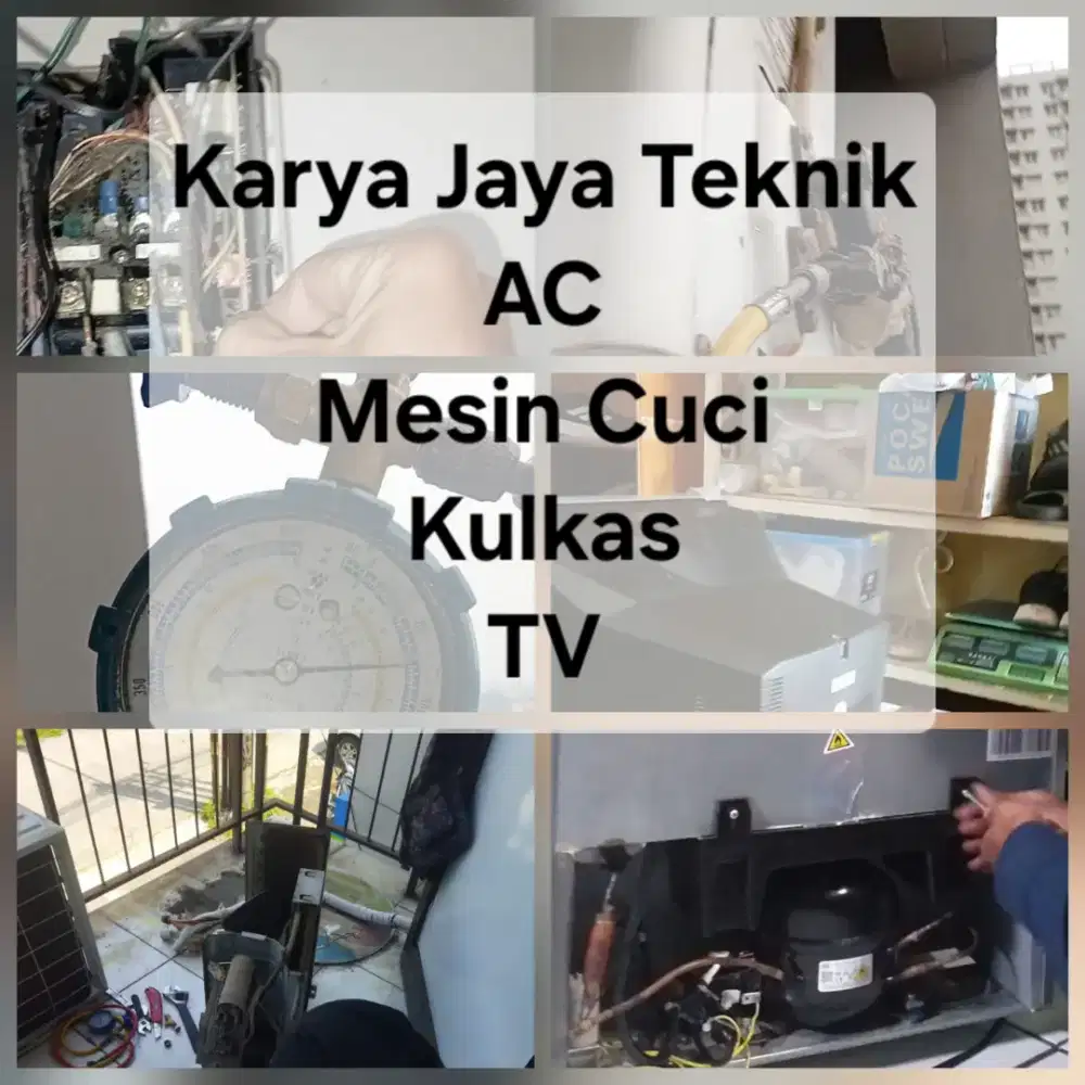 Jasa service AC, mesin cuci, kulkas, TV, panggilan