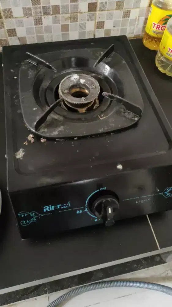 Kompor 1 tungku dan regulator