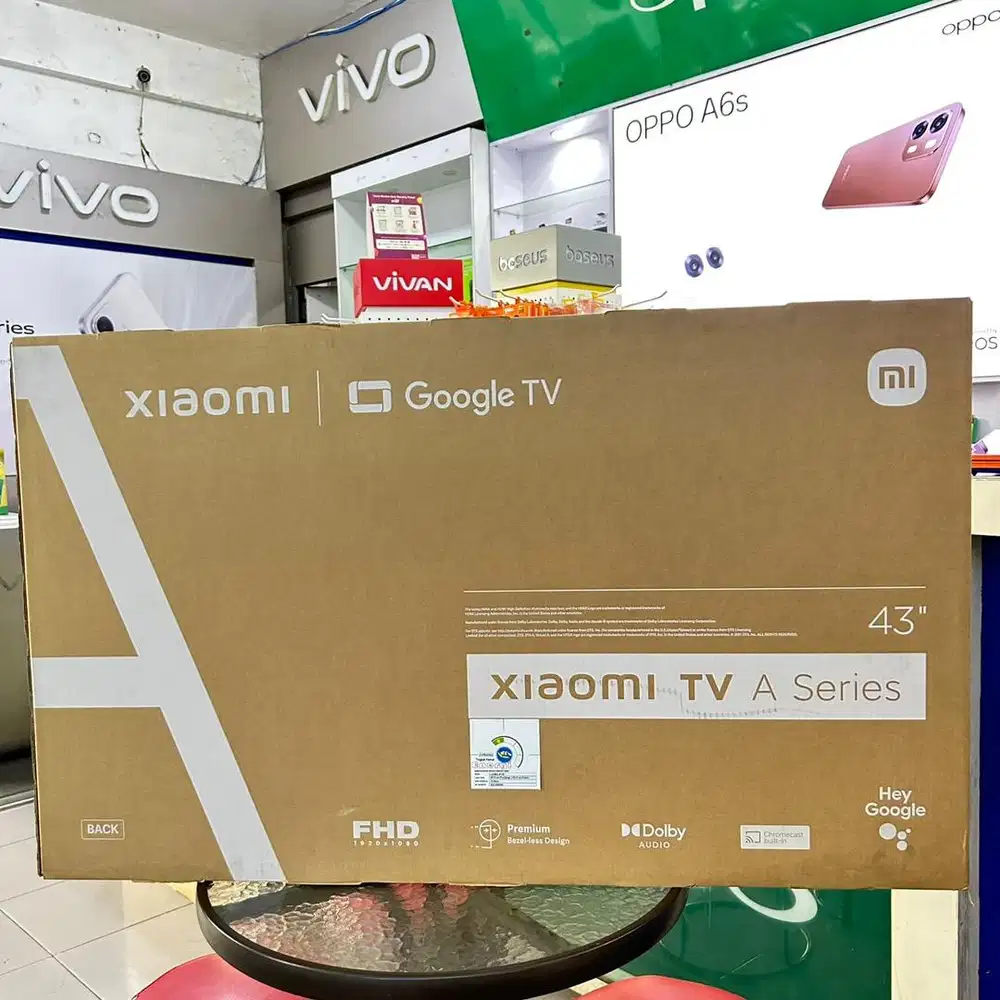 Xiaomi Smart Tv 43Inch, Layar Super Lebar