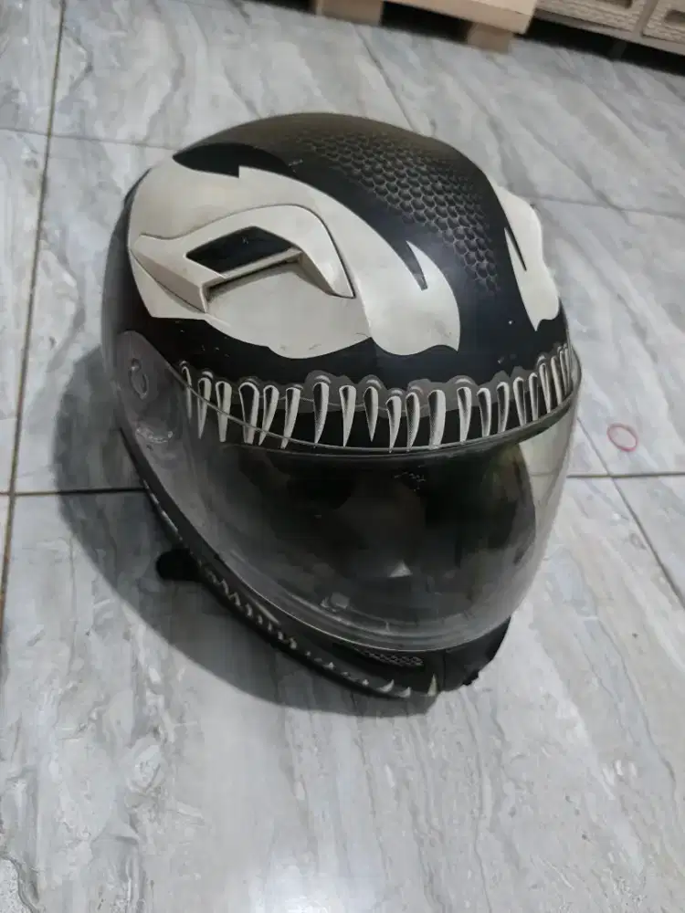 Helm fullface KYT venom blackmatt