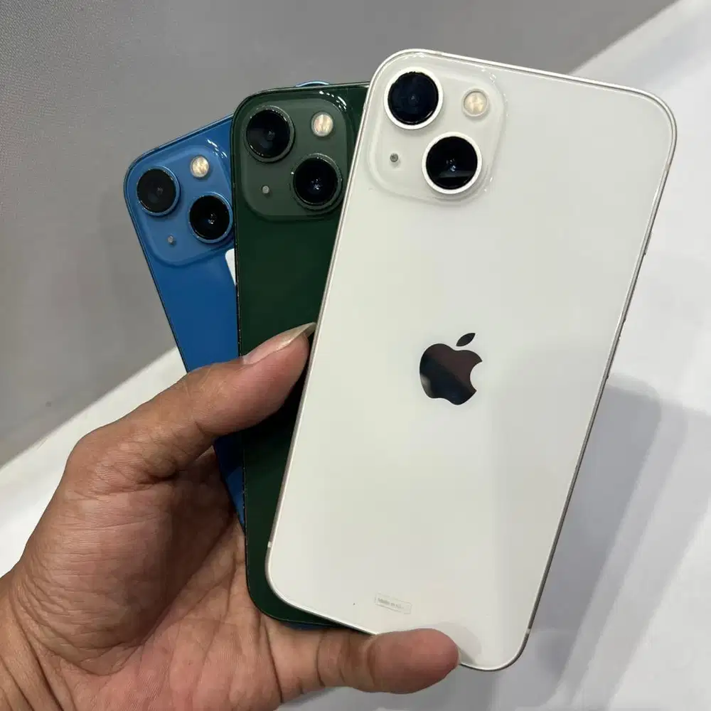 iphone 13 128 ibox fullset original no minus fisik mulus like new