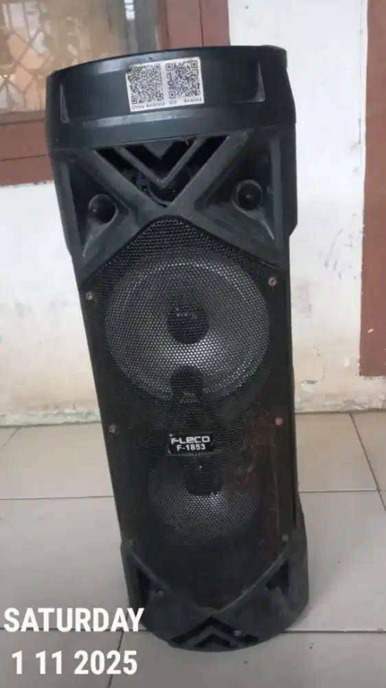 Speaker bluetooth Fleco 6inci 2x