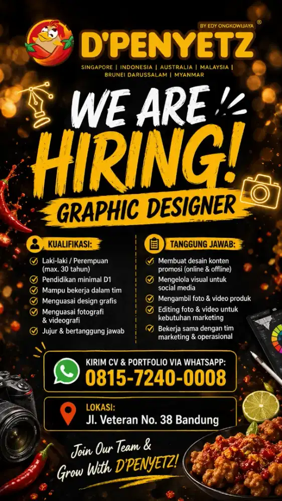 Lowongan Design Grafis di Bandung