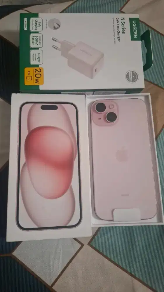 iphone 15 128 Ibox new Baru buka box aja