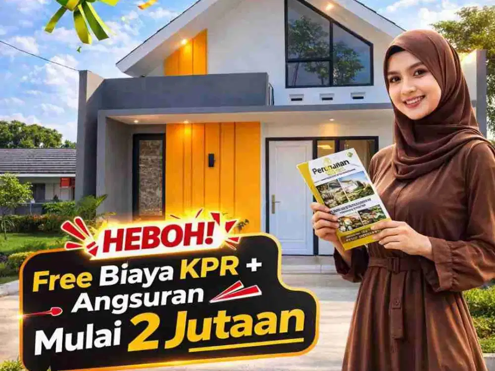 Rumah Murah DP 0 Bebas Biaya KPR dan surat-surat selangkah Tol Padalarang Bandung Barat