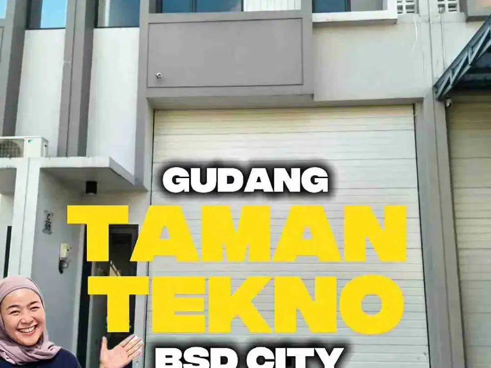sewa gudang di Taman tekno bsd siap pakai