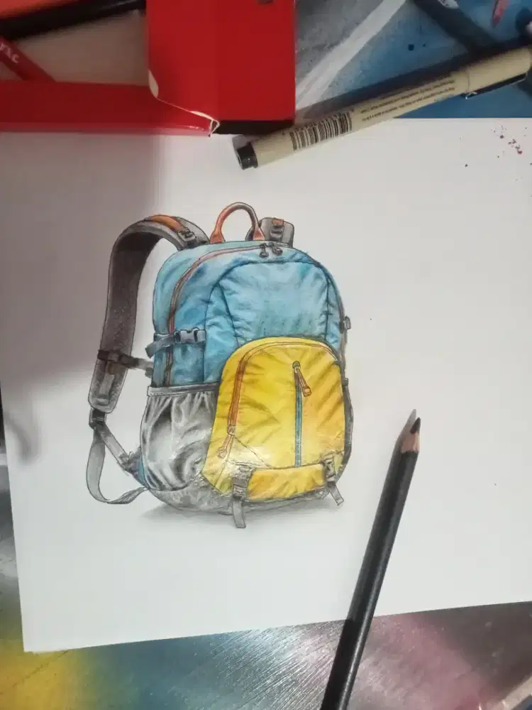 Jasa desain tas,pola tas