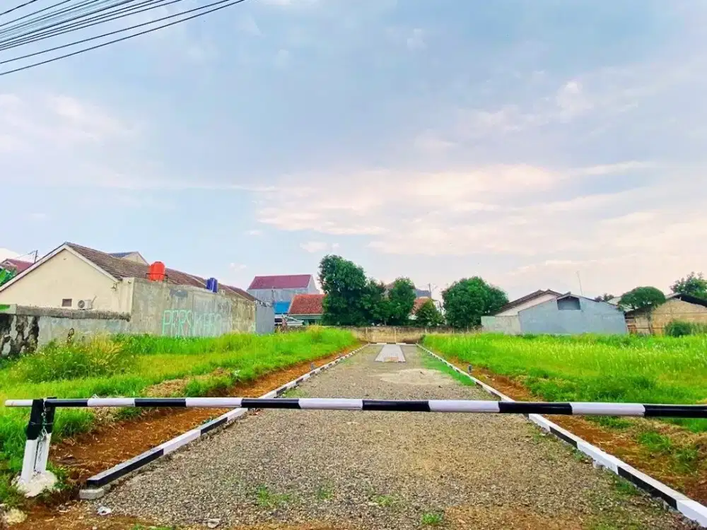Tanah Kavling SHM Siap Bangun Hunian Dekat Stasiun Cilebut