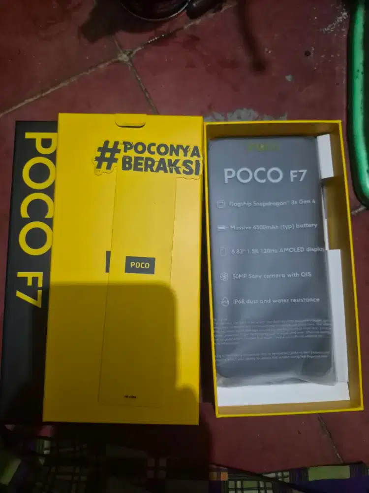 Poco F7 12/512 BNIB unboxing cuman buat ngecek doang