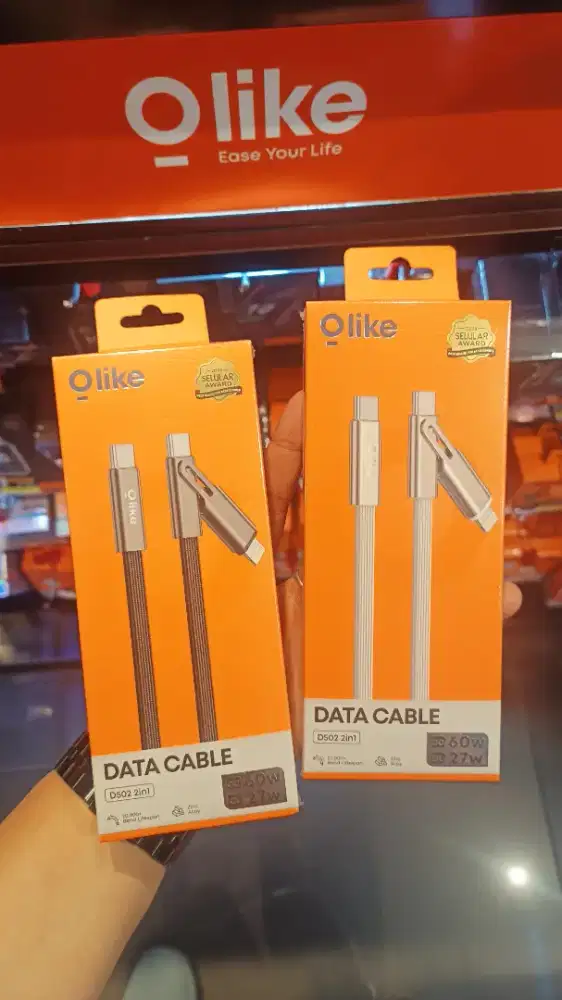 Kabel data charger OLIKE D502 2in1