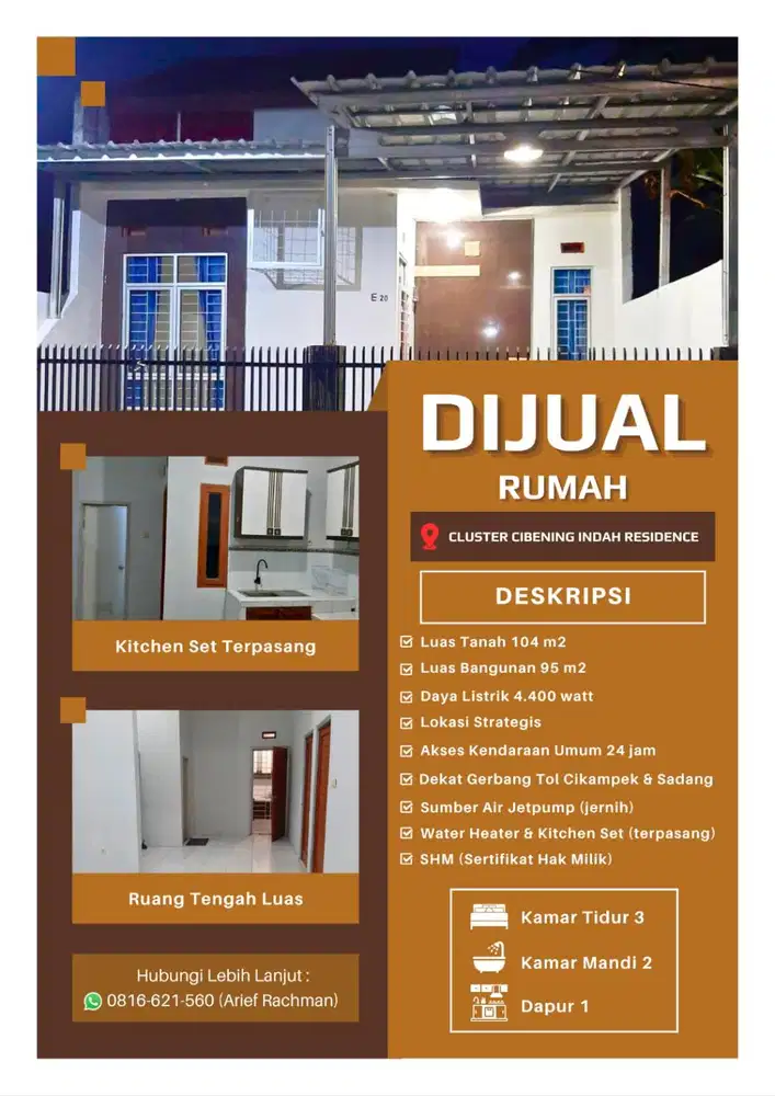 Dijual Rumah Lokasi Stategis