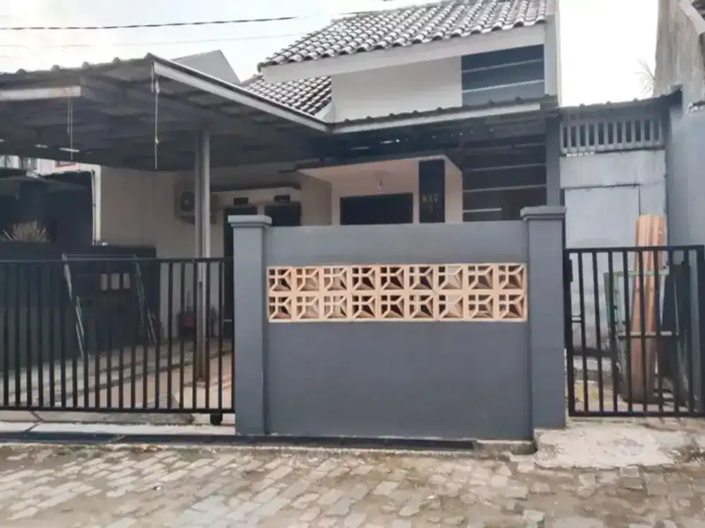 Rumah Siap Huni SemiFurnished Pdk Aren Strategis Aman 100% BebasBanjir