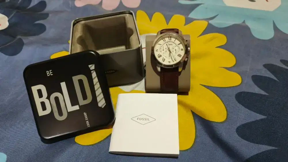 Jma Fossil Grant GS4735 Kronograf