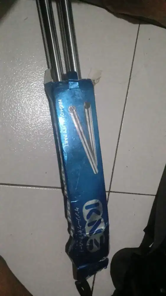 As shok.depan suzuki spin 125, skywave. Dan tutup filter variasi