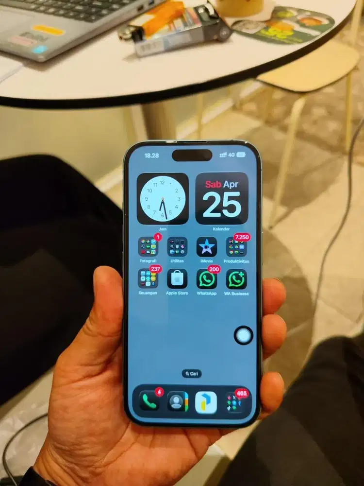 Iphone 16 Ibox Tiel baru buka segel 1 minggu