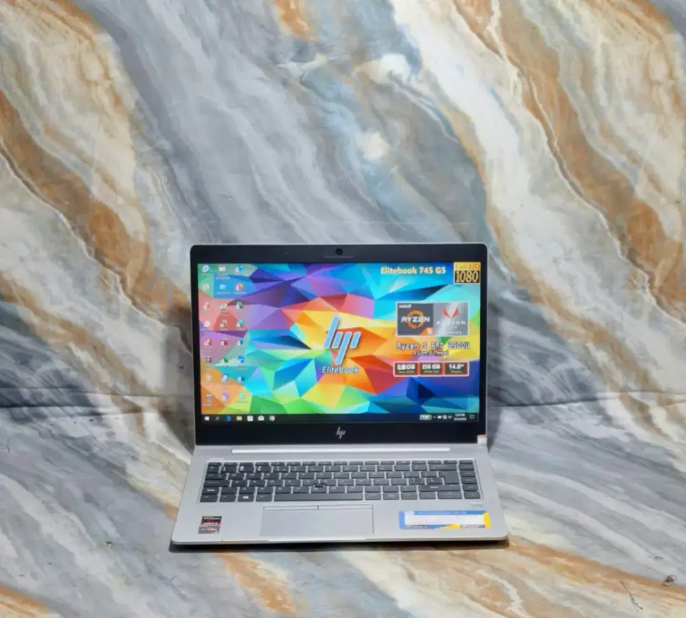LAPTOP HP RAM 8GB ELITEBOOK RYZEN 5 SUPER MULUS LAPTOP DESIGN EDITING