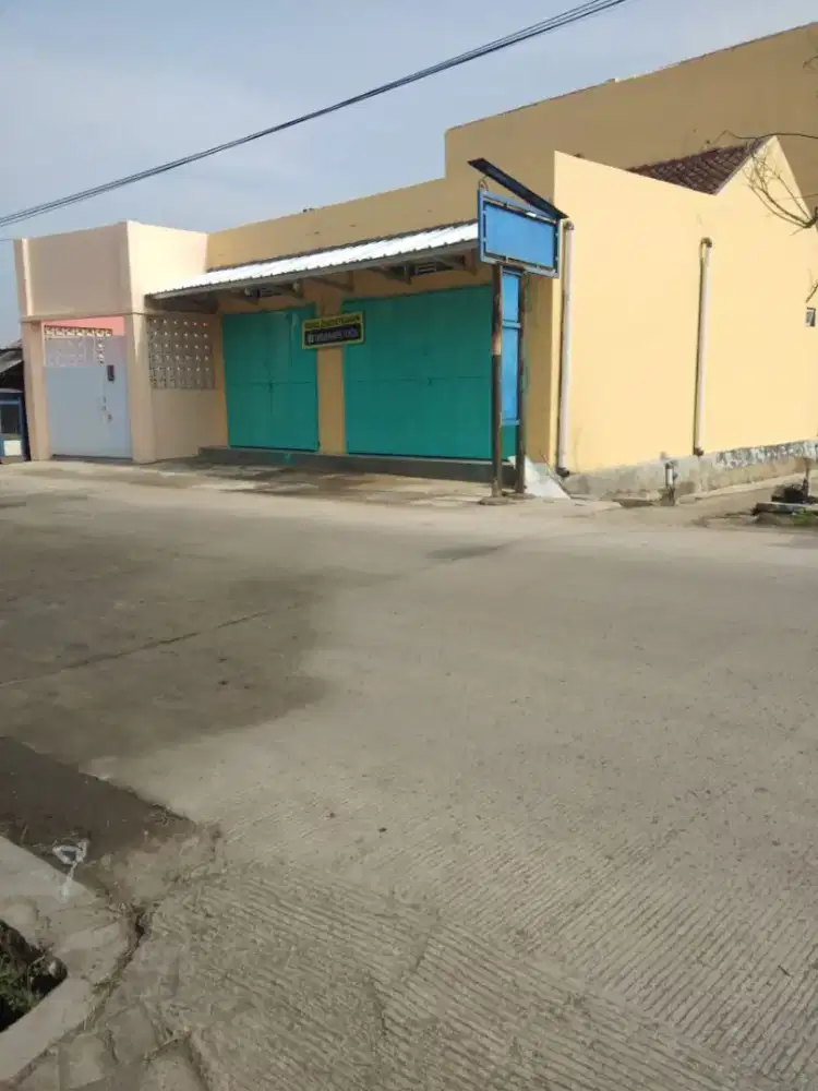 Ruko rumah pinggir jalan luas 310 m2 IMB SHM