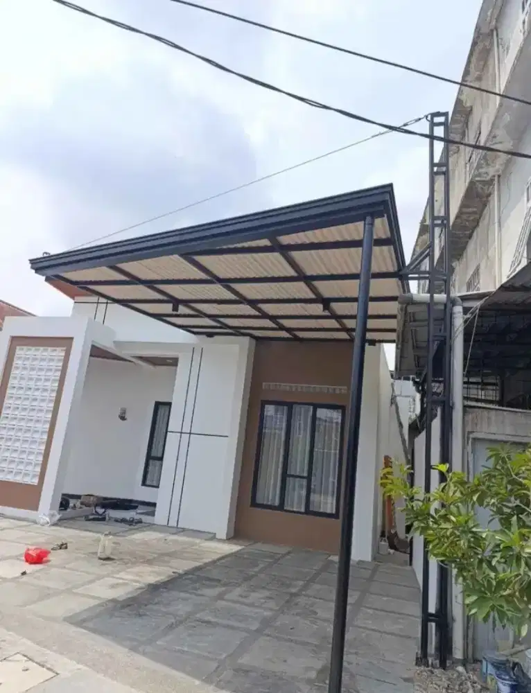 Kanopi atap alderon rs