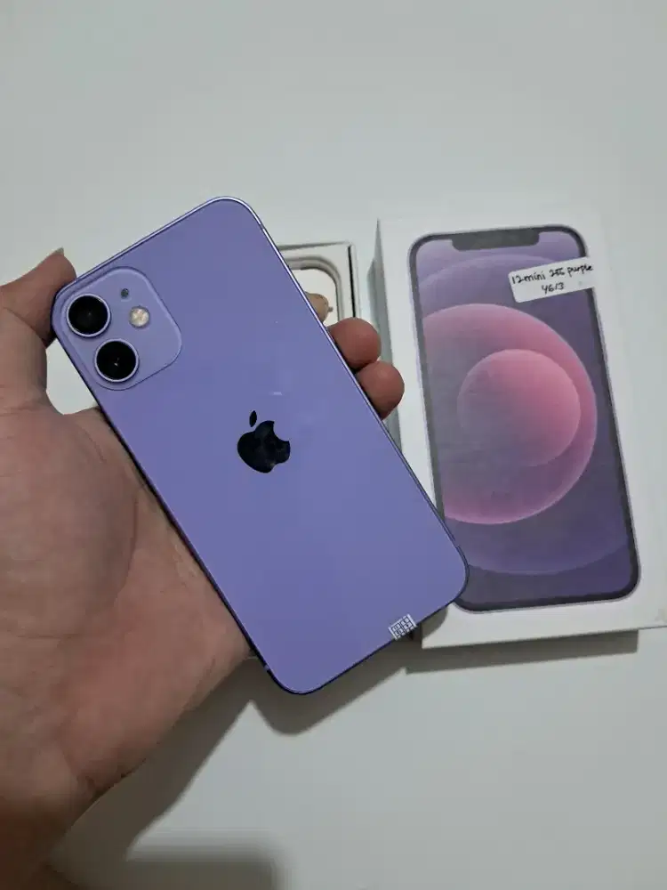 iPhone 12 mini 256gb fullset mulus no minus