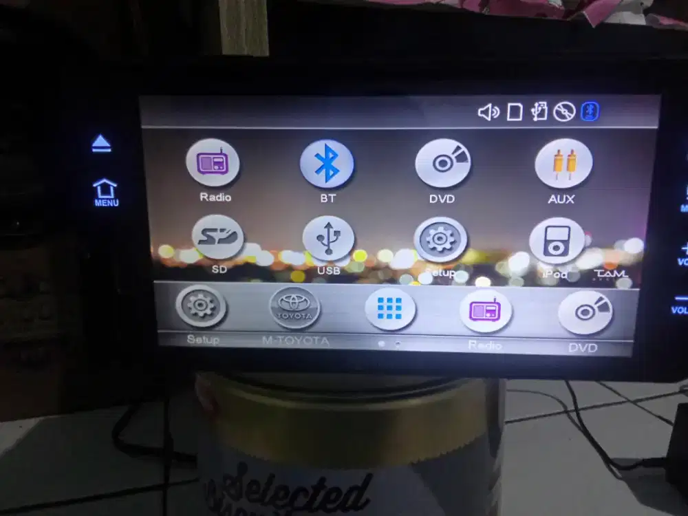 Headunit original OEM Toyota innova