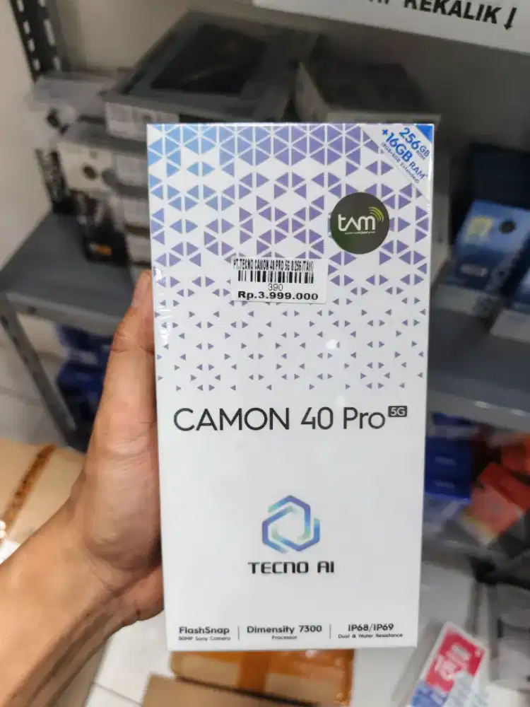 TECNO CAMON 40 PRO 5G 8/256 | ATLANTIS DAHSYAT