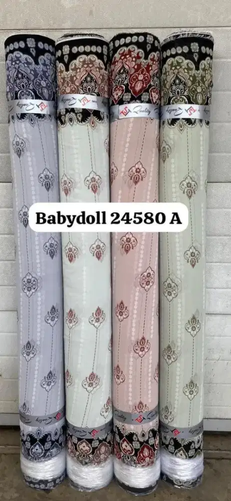 di jual murah, kain babydoll dan kringkel