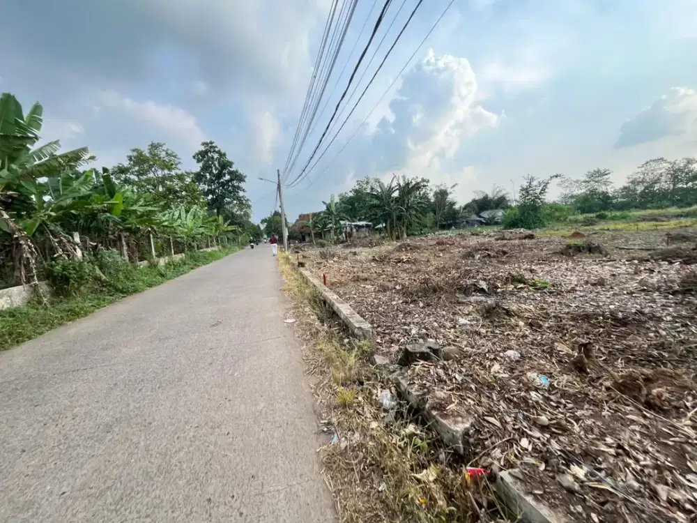 Tanah SHM Murah Cisauk, 10 Menit Stasiun Jatake BSD