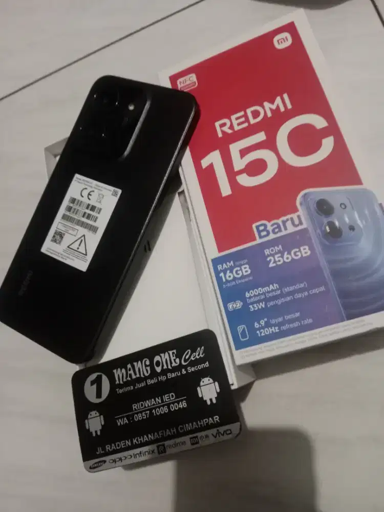 Xiomi redmi 15C  8/256 mulusss fullset