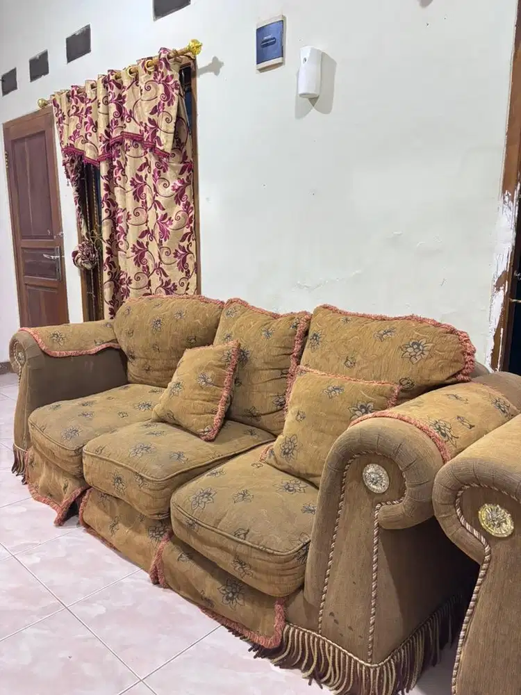 Sofa ruang tamu, elegant mewah empuk oscar