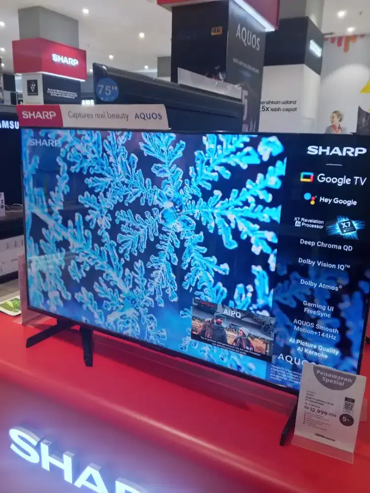 Jual SHARP AQUOS 4K 55 inch dengan fitur premium.