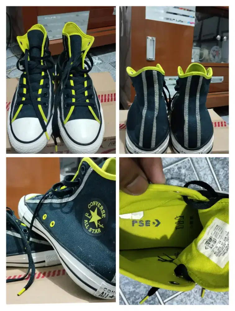 Converse CT high list green