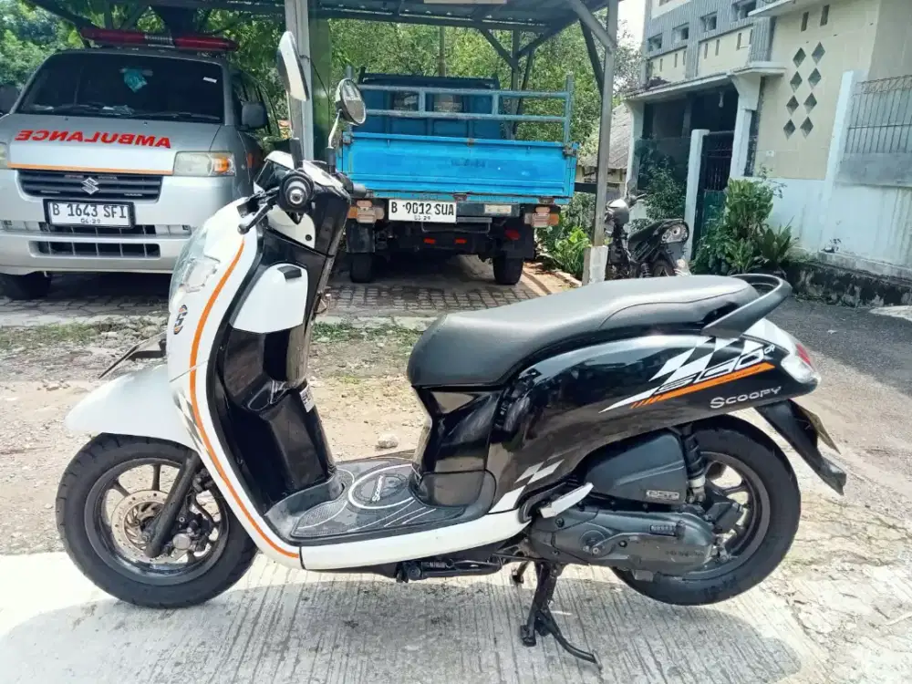 Scoopy 2018 Donat pajak panjang dikfc lenteng bisa TT Unit lain