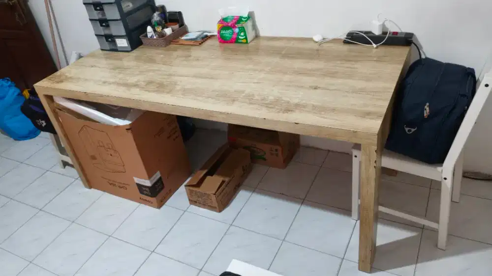 Meja KAYU Makan/ Meja Serbaguna/ Meja Dapur