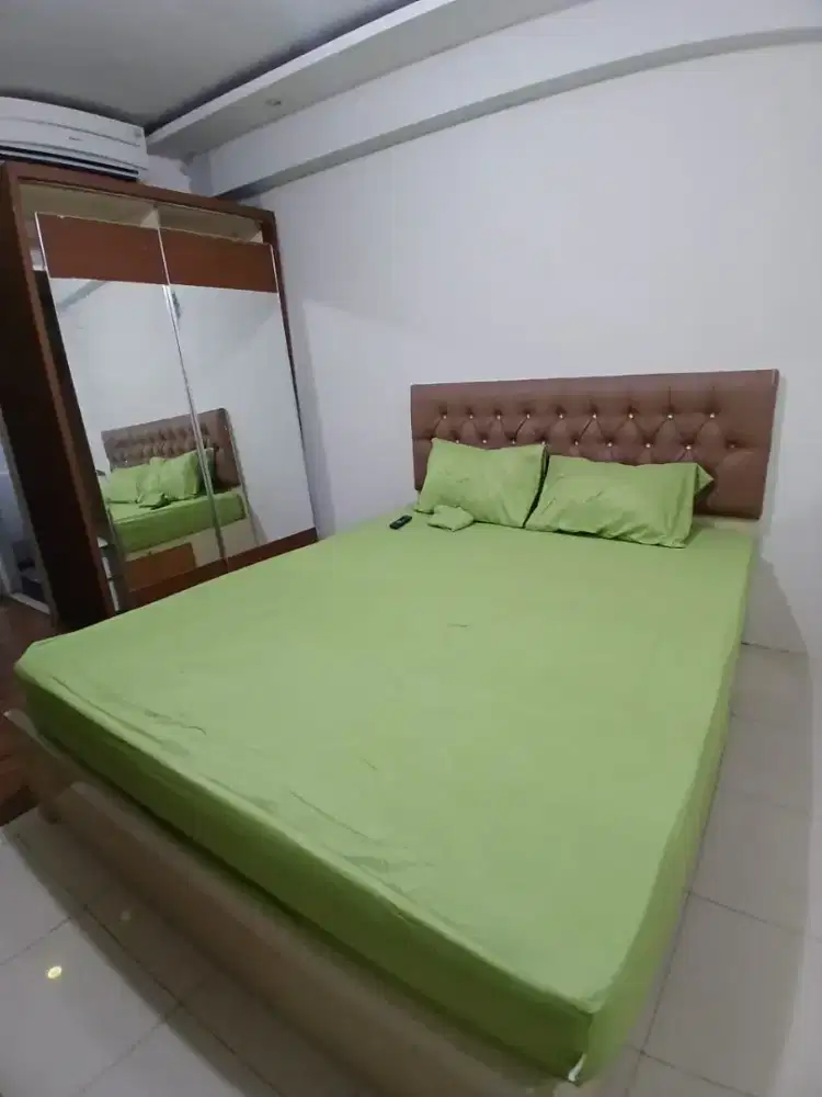 Sewa Type Studio Full Furnished Lantai Rendah Apt Bassura City