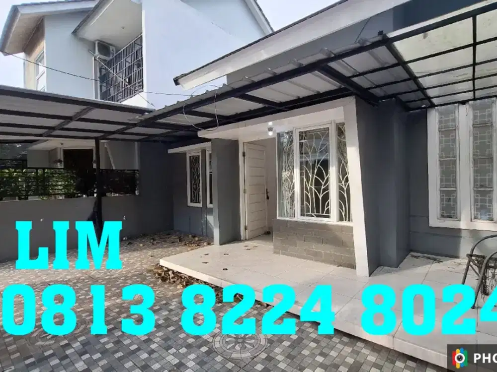 DIJUAL CEPAT RUMAH SIAPHUNI RANGKA BAJA RINGAN PERUM HARVEST CITY CIBUBUR BOGOR