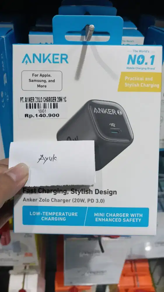 PT ANKER ZOLO CHARGER 20W 1C | ATLANTIS DAHSYAT