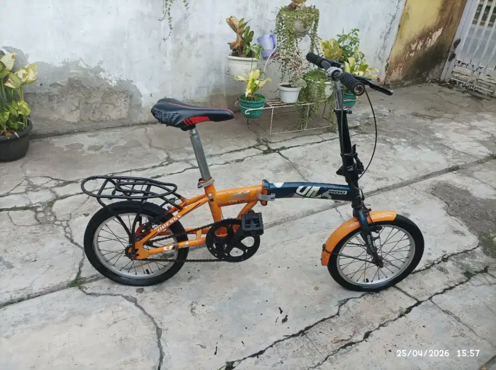 Sepeda lipat 16inch merk odessy R1 city edge