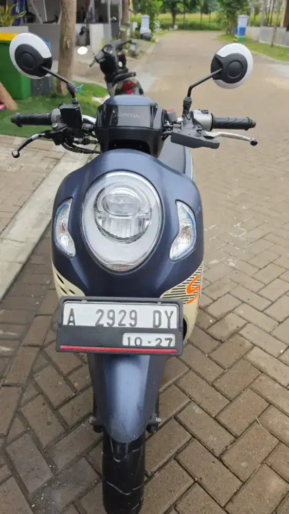 Scoopy 2022 pajak on plat on