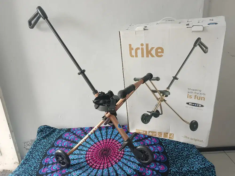 Sepeda Stroller Anak Micro Trike Deluxe
