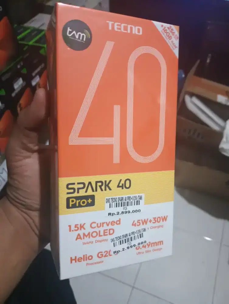 TECNO SPARK 40 PRO PLUS 8/256 | ATLANTIS DAHSYAT