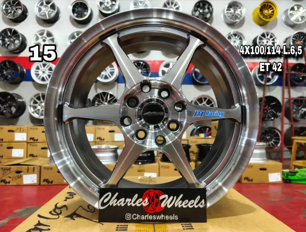 VELG P1 BUDDY CLUB R15 HB POLISH