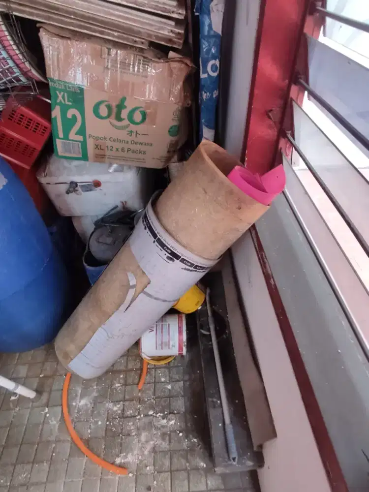 Plastic Penutup genteng / fiber glass putih