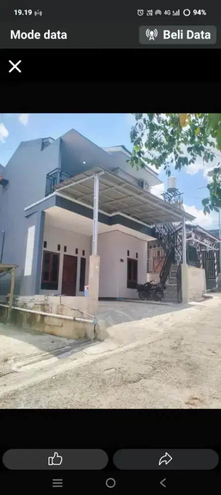 Dikontrakkan rumah per 3 bulan