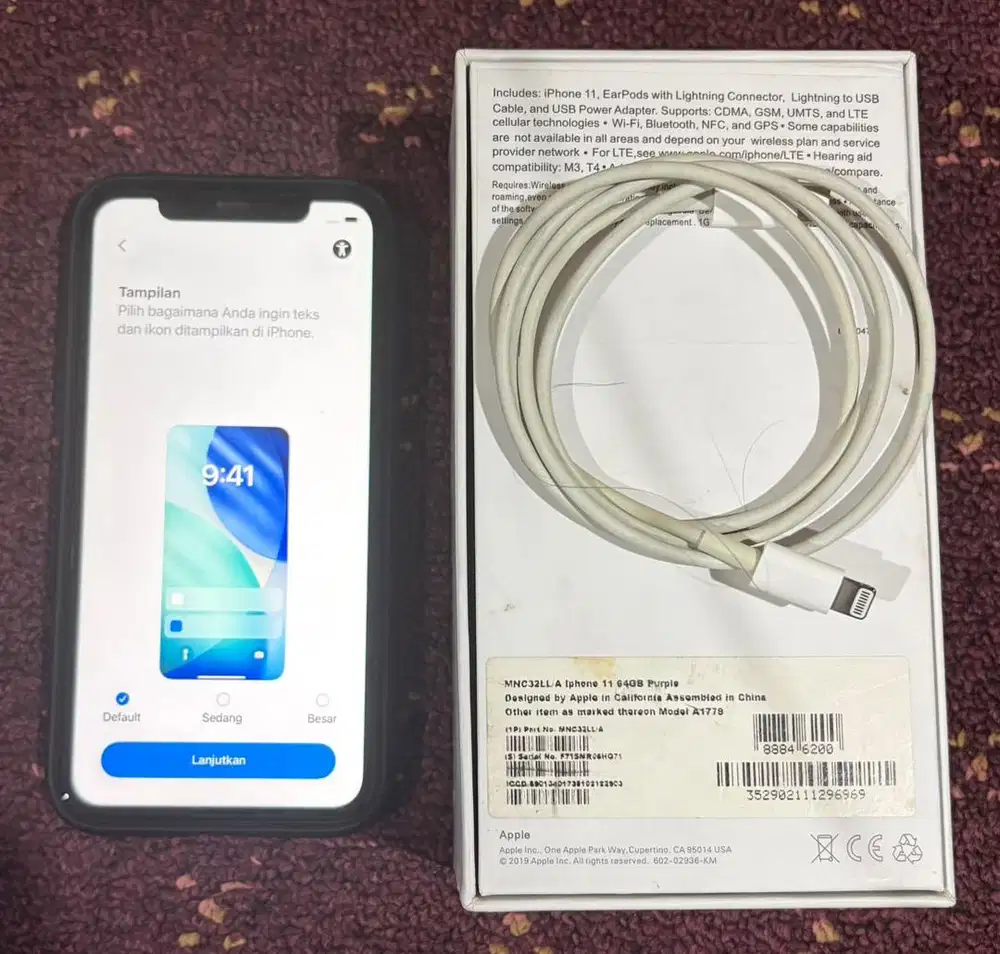 iPhone 11 64gb Purple ex inter