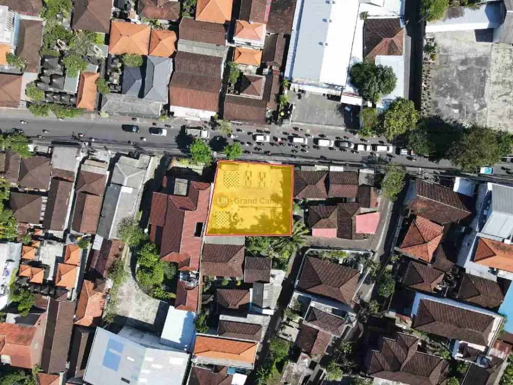 Tanah Komersial Pinggir Jalan Utama Raya Canggu - Kerobokan