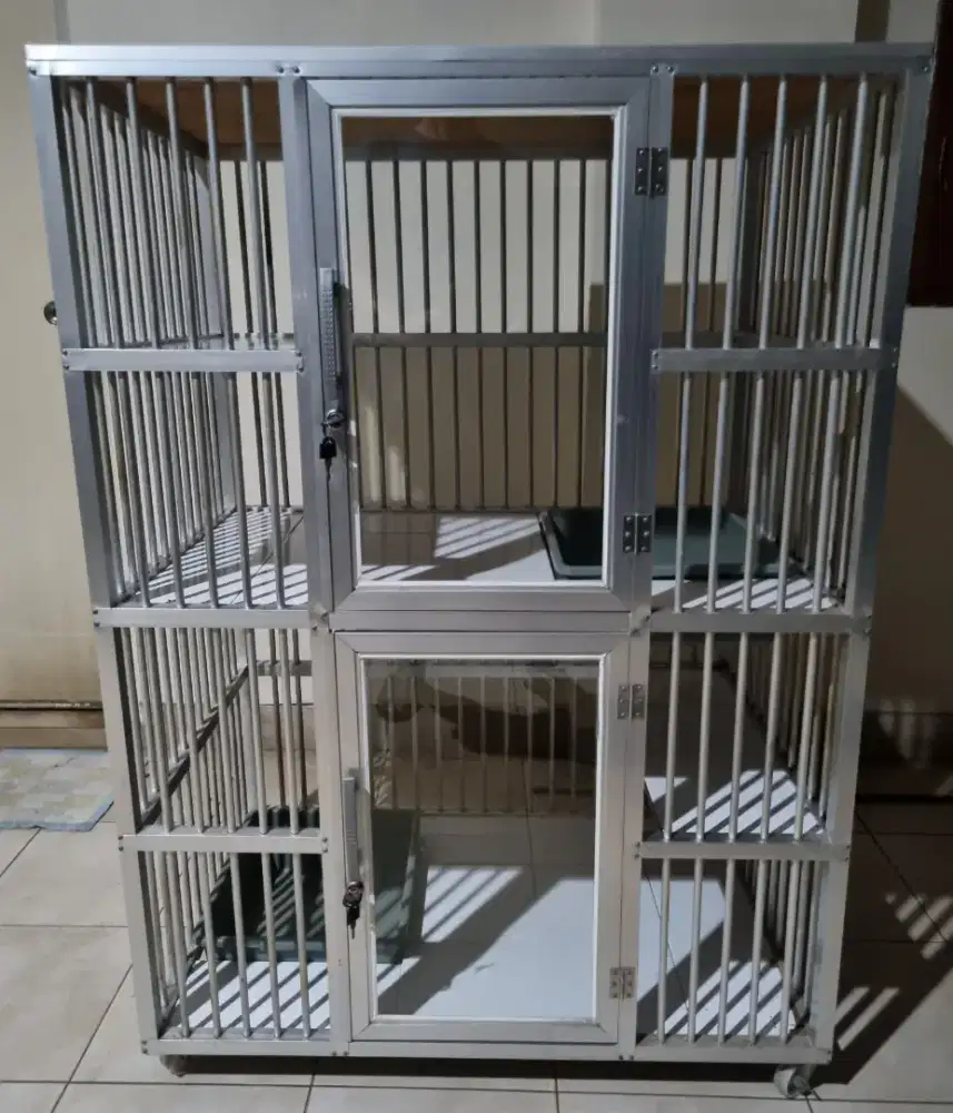 Kandang Kucing Alumunium