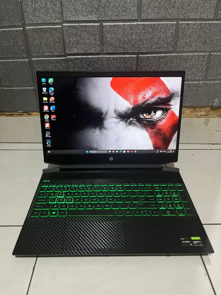 Dijual Hp Pavilion Gaming 15 Amd Ryzen 5 - 3550H ( ram 16/ nvme 512 )