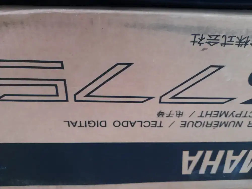 Yamaha PSR s775 DOS ada lengkap piano andalan dri yahama